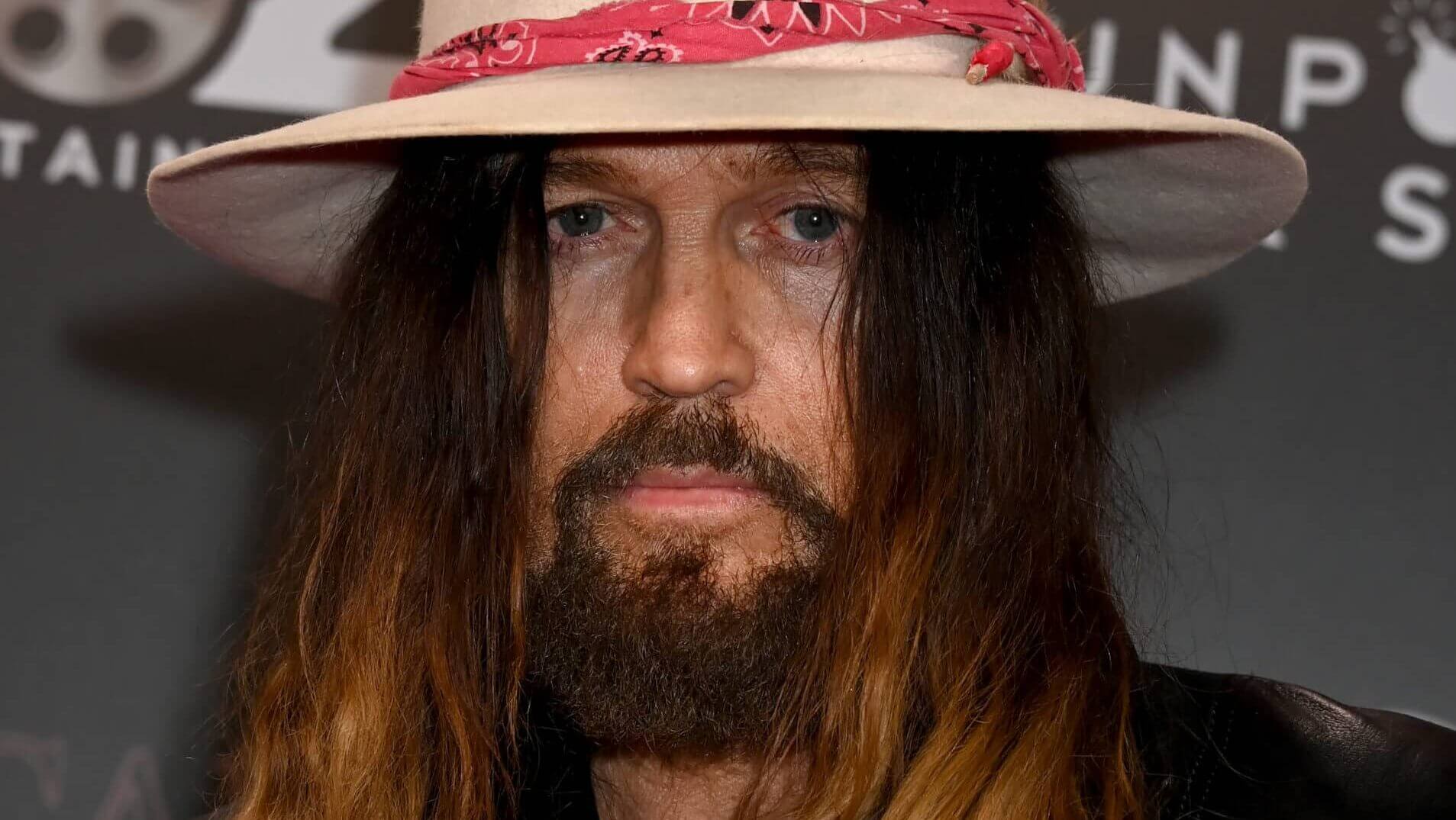 Billy Ray Cyrus arriving at Dolly