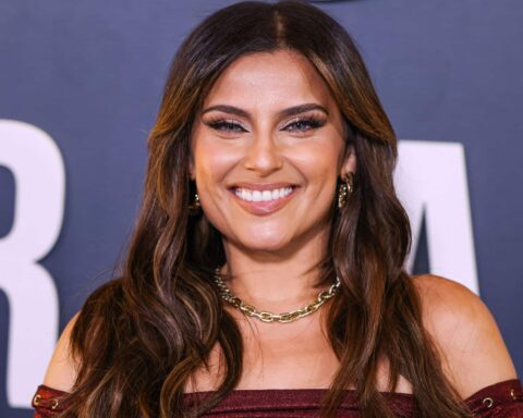 Los Angeles Premiere Of Searchlight Pictures' 'The Greatest Hits' held at the El Capitan Theatre on April 15, 2024 in Hollywood, Los Angeles, California, United States.