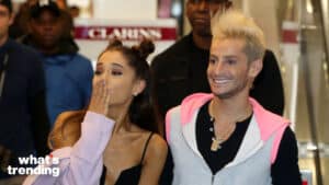 Ariana Grande and Frankie J. Grande photographed while out and about in London in November of 2015.