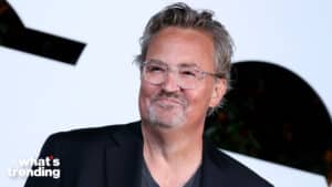 Matthew Perry arrives at GQ's Annual Men of the Year Party in West Hollywood, Los Angeles, back in November of 2022.