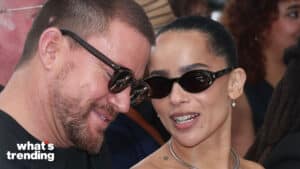 Channing Tatum and Zoë Kravitz attend Lenny Kravitz Hollywood Walk of Fame Ceremony.
