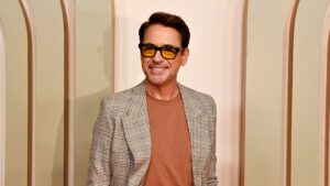 Robert Downey Jr. attends the 96th annual Oscars nominees luncheon at the Beverly Hilton in Beverly Hills, California on Monday, February 12, 2024.