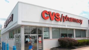 A CVS Pharmacy is seen in the Jericho neighborhood in Long Island, New York.