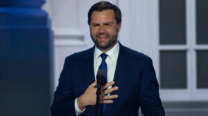 United States Representative Matt Gaetz (Republican of Florida) speaks at the Republican National Convention in Milwaukee, Wisconsin at the Fiserv Forum on Wednesday, July 17, 2024.