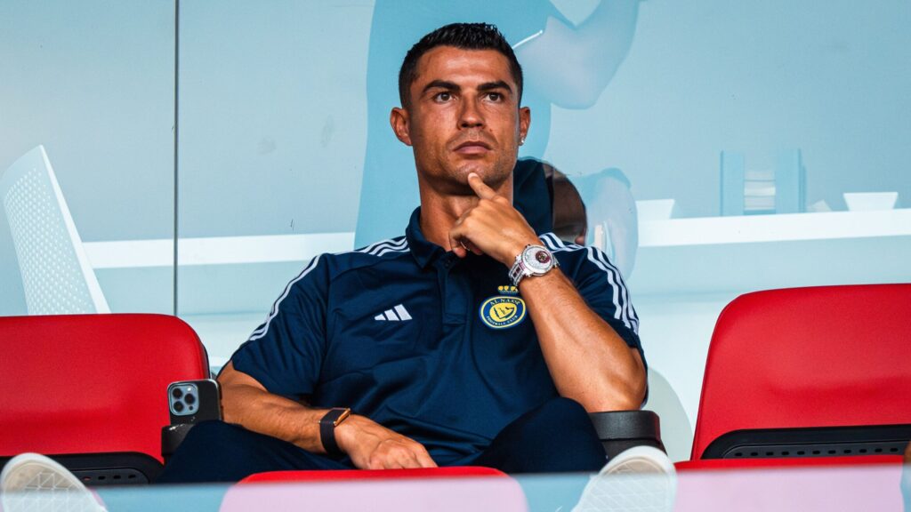 Cristiano Ronaldo of Al Nassr during the Friendly football match between UD Almeria and Al-Nassr on 8 August 2024 at Power Horse Stadium in Almeria, Spain - Photo Alexandre Martins / DPPI