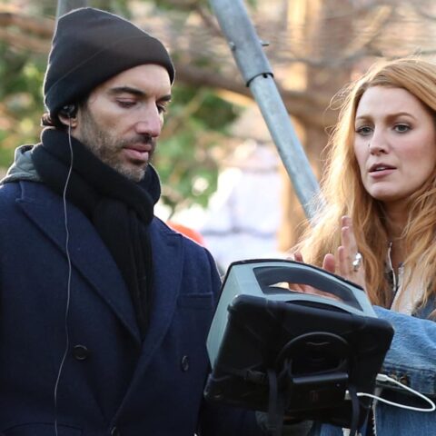 Blake Lively and director Justin Baldoni were caught in a tense conversation on set while filming 'It Ends With Us.' The scene, featuring Blake pushing a young girl on a swing, prompted a serious discussion with a producer, as visible hand gestures and concerned expressions indicated that something wasn't going as planned