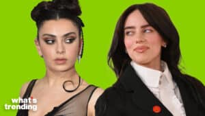 LEFT: Charlie XCX seen attending the amfAR Gala Cannes 2022 at Hotel du Cap-Eden-Roc on May 26, 2022 in Cap d'Antibes, France (Picture by: SplashNews.com) RIGHT: Billie Eilish arrives at the 96th Annual Academy Awards (Picture by: George Pimentel / Shutterstock)