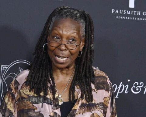 Whoopi Goldberg attends "A Night with Whoopi" Celebrating WhoopFam's Emma & Clyde and Whoopi & Maya brands launch in Venice Beach, California on Saturday, July 20, 2024.