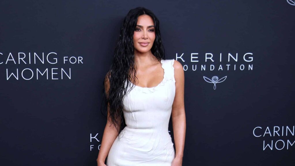 Kim Kardashian attends the 3rd Annual Caring for Women, Kering Foundation in New York on September 09, 2024