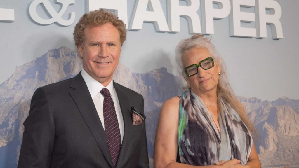 Will Ferrell (left) and Harper Steele attended the special screening of "Will & Harper" at The Paris Theatre on Tuesday, September 24, In New York.