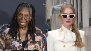 Whoopi Goldberg and Anna Delvey