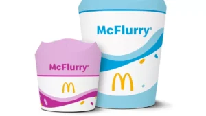 New McFlurry cups.