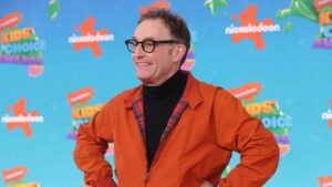 Tom Kenny attends the 37th annual Nickelodeon Kids' Choice Awards at the Microsoft Theater in Los Angeles on March 4, 2023.