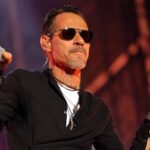 Puerto Rican singer Marc Anthony performs in concert during his 'Viviendo Tour' at the 'Beto Avila' Baseball Stadium in Cancun, Mexico, 27 October 2023.