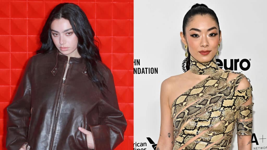 Rina Sawayama and Charli XCX.