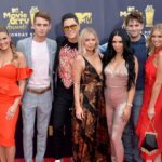 The cast of Vanderpump Rules attend the MTV Movie & TV Awards at the Barker Hangar in Santa Monica, California on June 16, 2018. It will be the 27th edition of the awards, and the second to jointly honor movies and television. The show will tape on Saturday, June 16th and air on Monday, June 18th.