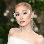 Ariana Grande attends the 2024 Costume Institute Benefit for "Sleeping Beauties: Reawakening Fashion" at The Metropolitan Museum of Art on May 06, 2024 in New York City, USA.