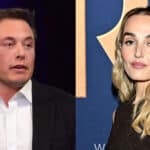 Chloe Fineman and Elon Musk