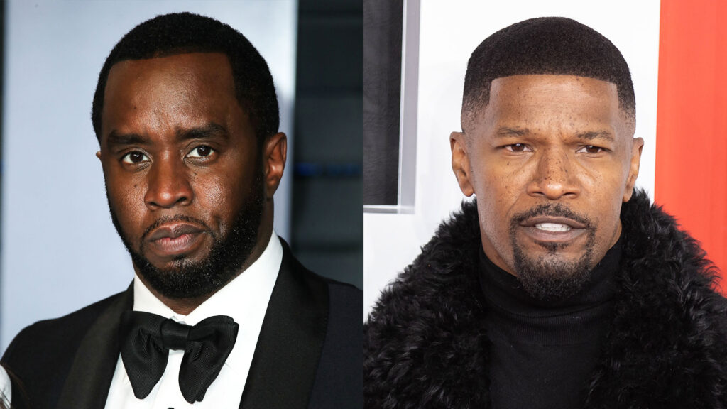 Sean Diddy Combs and Jamie Foxx.