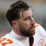 December 25, 2024: Travis Kelce #87 during the Pittsburgh Steelers vs Kansas City Chiefs at Acrisure Stadium in Pittsburgh PA