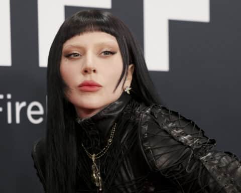 Lady Gaga on the red carpet for the 67th annual Grammy Awards ceremony at Crypto.com Arena in Los Angeles, California, USA, 02 February 2025.