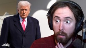 Asmongold reacts to Apple’s bizarre speech-to-text glitch that accidentally links "Trump" to "racist," sparking chaos online.