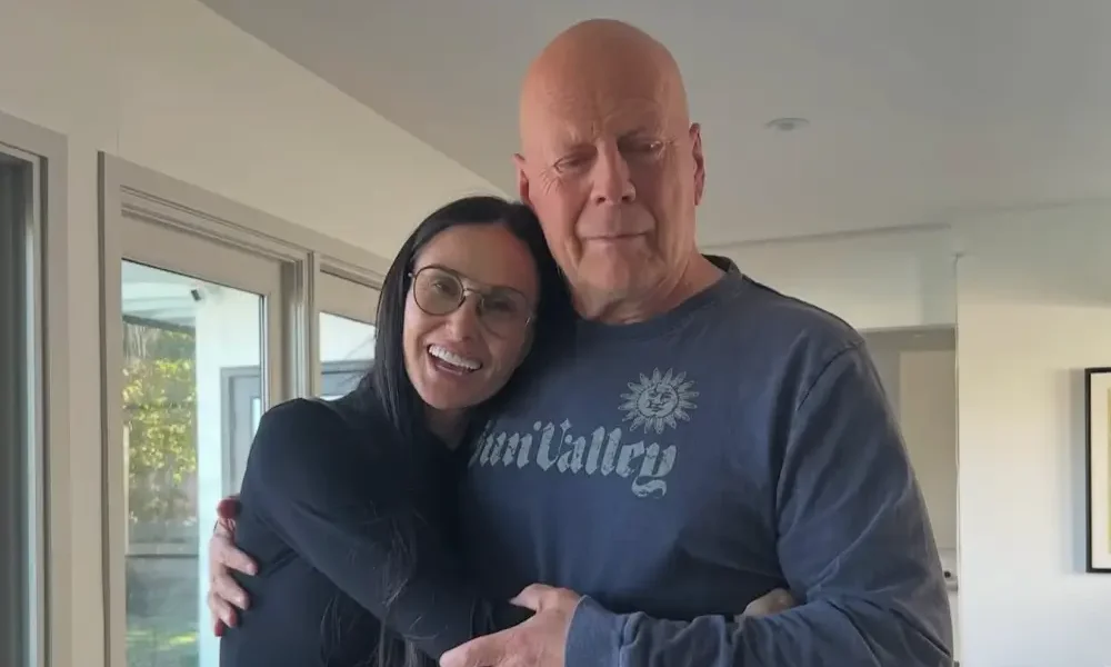 Demi Moore Shares Heartfelt Photos Celebrating Bruce Willis’ 70th Birthday Amid Health Struggles