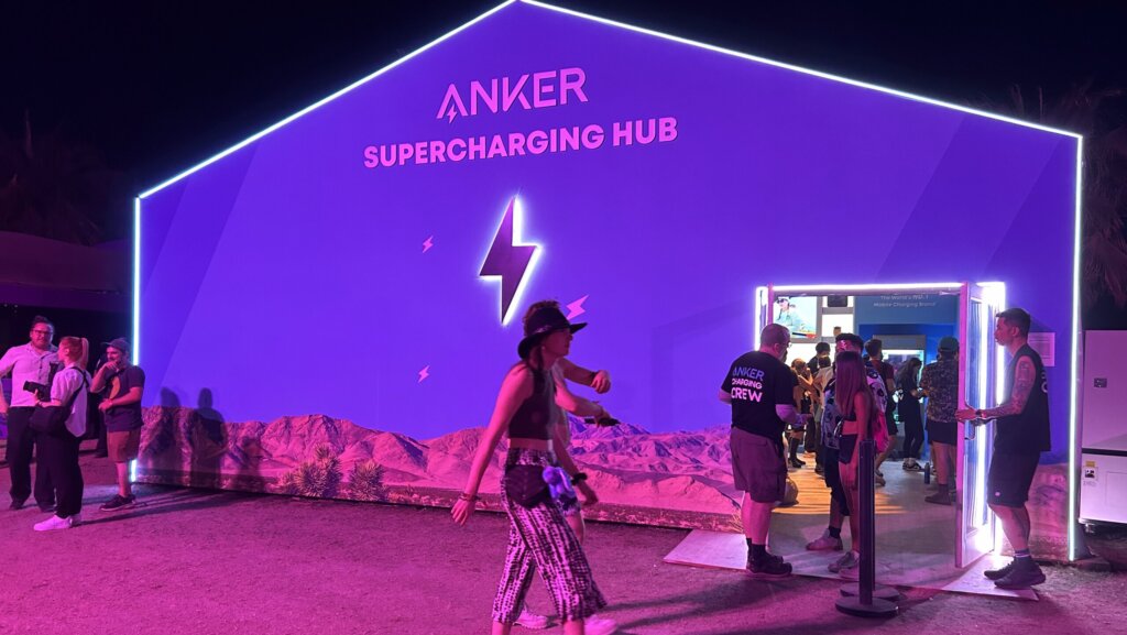 Anker at Coachella