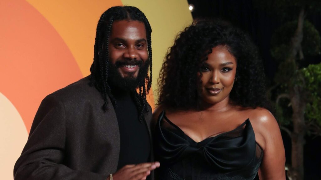 Myke Wright and Lizzo