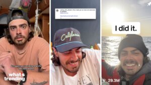 e.l.f. Cosmetics surprised a daring sailor, Oliver Widger and his cat Phoenix, with supply airdrop after Widger captured global attention sailing to Hawaii.