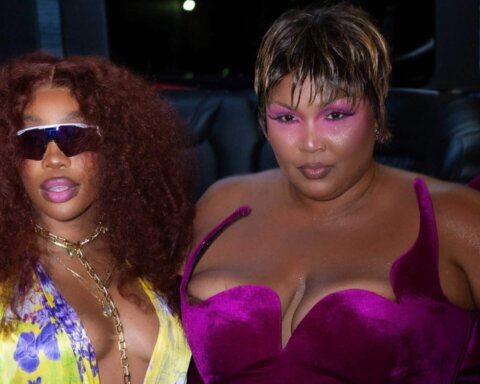 Lizzo & SZA spotted arriving to met gala after party this morning.