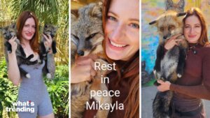 YouTuber and fox rescue founder Mikayla Raines has passed away; her husband says years played a major role in her tragic passing.