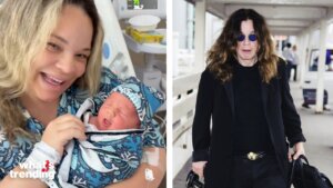 Trisha Paytas revealed her baby’s name, Aquaman Moses, just before Ozzy Osbourne’s death, reviving the viral theory that her kids are reincarnated celebrities.