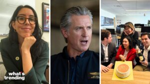 Gavin Newsom’s viral all-caps posts are crafted by 29-year-old strategist Camille Zapata, who blends digital savvy, satire, and sensitivity to reshape California politics.