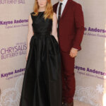 James Van Der Beek and Kimberly Brook posing at the 14th Annual Chrysalis Butterfly Ball.