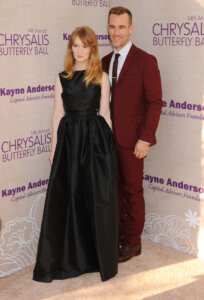 James Van Der Beek and Kimberly Brook posing at the 14th Annual Chrysalis Butterfly Ball.