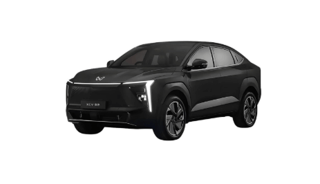 Black Xpeng XEV S9 electric SUV with sleek modern design and LED headlights.
