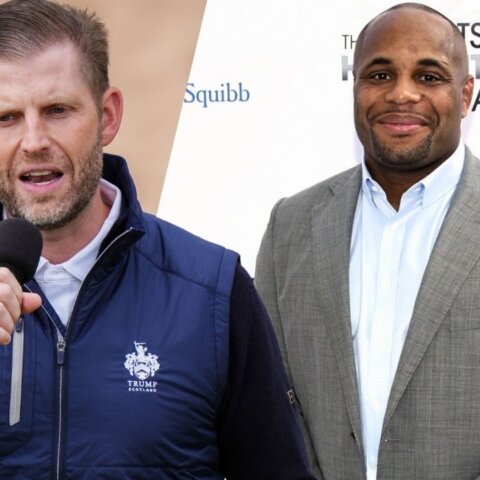 A deleted tweet from UFC legend Daniel Cormier sparked an internet frenzy over alleged DMs from Eric Trump.