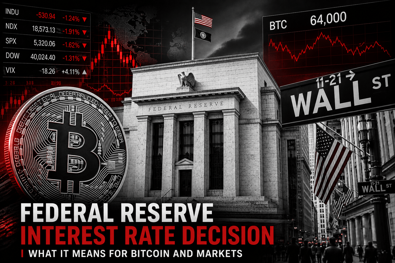 4 Reasons why Wednesday’s Fed meeting is pivotal for BTC