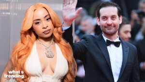 Reps clear the air on the viral Tobey Maguire and Ice Spice Michael Rubin Hamptons White Party photo.