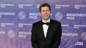 Sam Bankman-Fried in a black tuxedo at the Breakthrough Prize event.