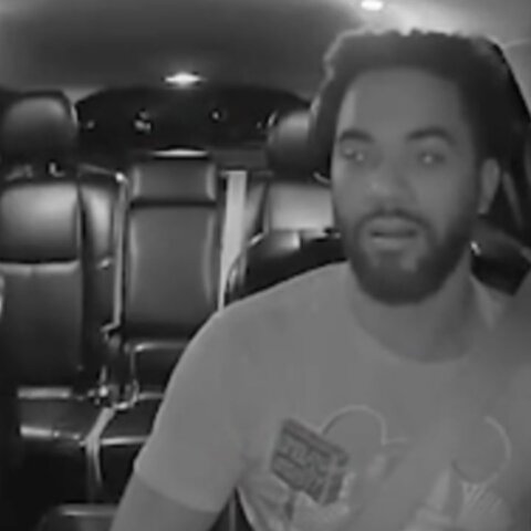 Viral dashcam footage of Houston police officers jumping into an Uber driver’ car during a pursuit has ignited intense public safety debate.