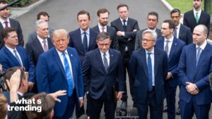 Big Tech and President Trump's Super Intelligence accord had one typo under his signature, now the internet is asking if he renamed the entire country.