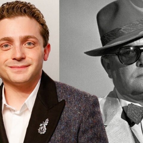 A viral TikTok theory comparing influencer Jake Shane to Truman Capote.